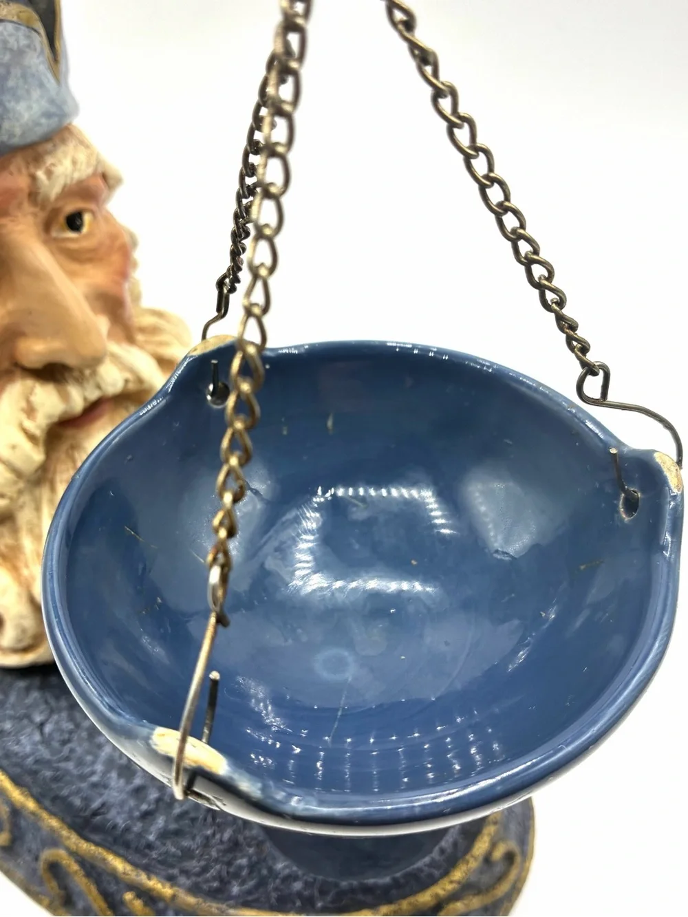 Vintage Yankee Candle Mystical Wizard Tart Wax Warmer Tea Light Holder Retired